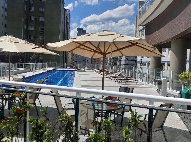 Vista Mar Unlimited Frente Mar Ar Condicionado Garagem Arrumacao Andar Alto E Piscina Aquecida, Sauna E Muito Mais! Santos  Exterior foto